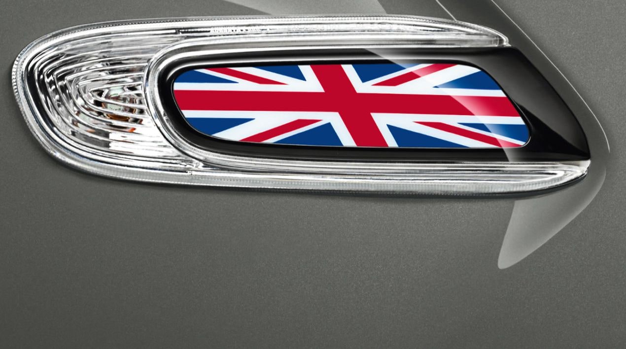 MINI Side Scuttles klein Union Jack für Hatch und Cabrio (F55, F56, F56E, F57)