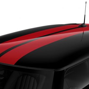 MINI Sportstripes Chili Red (Roofkit) für Hatch (F56, F56E, F56F, F56N)