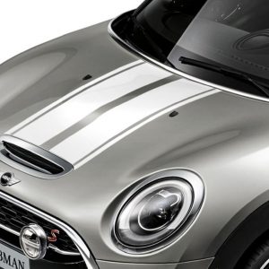 Alternative view of MINI Sportstripes weiss (Bodykit) für Clubman (F54, F54N)