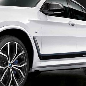 BMW M Performance Folierung schwarz hochglänzend Front für X3, X4, i