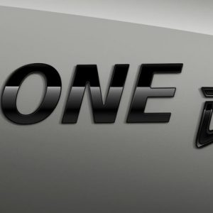 MINI Schriftzug "ONE D"