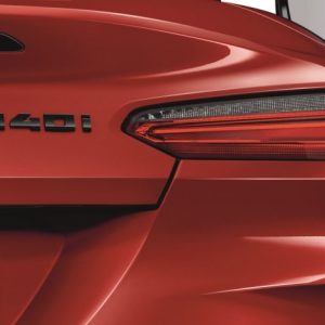 BMW M Performance Modellschriftzug schwarz für Z4 (M40i, M40d, G29)