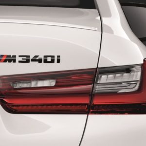 BMW M Performance Beschriftung Heckklappe Schwarz lackiert für 3er (G20, G21)