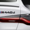 BMW Schriftzug schwarz lackiert für 4er (G22, G23)