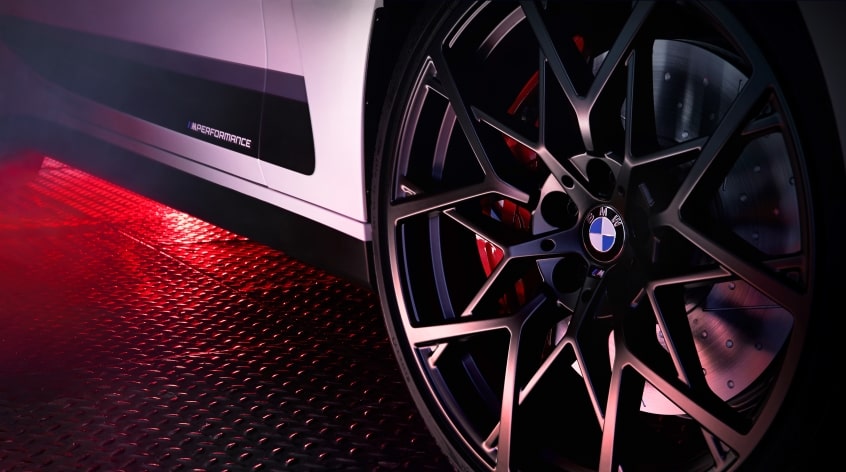 BMW M Performance Folierung Schweller Frozen Black für 4er (G22, G23)