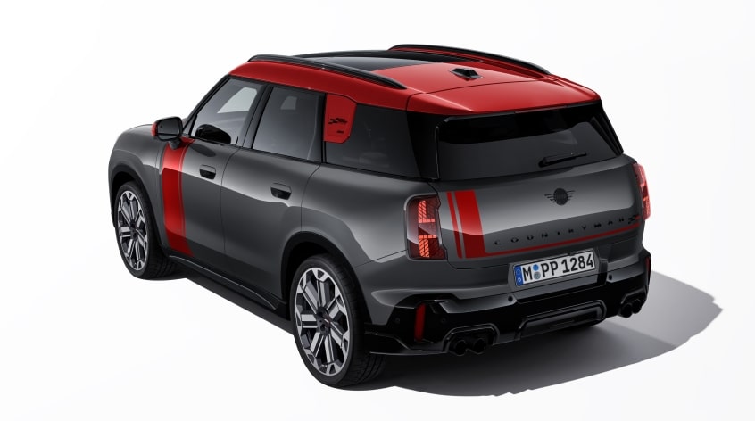 MINI JCW Klebefolie Heckklappe Chili Red für Countryman (U25)