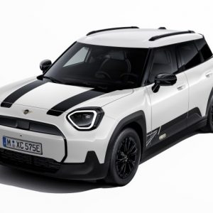 MINI Klebefolie Seiten Heritage Black für Aceman (J05)