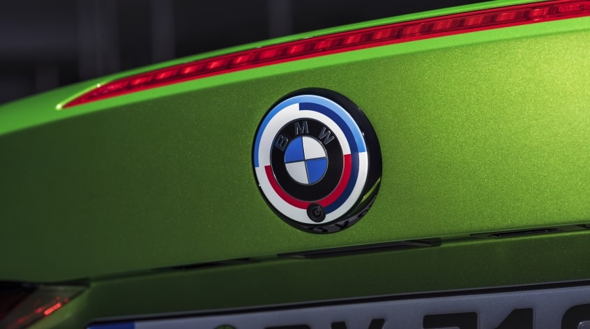 BMW Emblem 50 Jahre M (Ø 82mm, RFK)