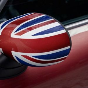 MINI Abdeckung Spiegel links "UNION JACK"