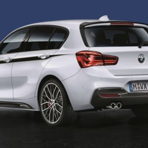 BMW M Performance Heckfinnen schwarz matt für 1er (F20, F21)
