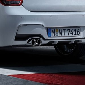 BMW M Performance Heckdiffusor schwarz matt für 1er (F20, F21)