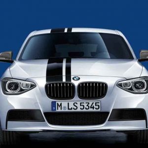 BMW M Performance Frontaufsatz schwarz Matt für 1er (F20, F21)