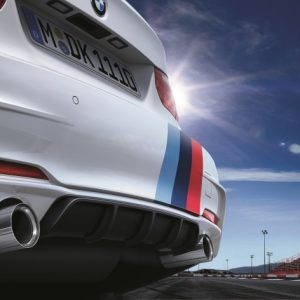 BMW M Performance Heckdiffusor schwarz matt für 3er (F30, F31)