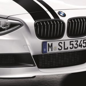 BMW M Performance Frontaufsatz schwarz matt links/rechts für 1er (F20, F21)