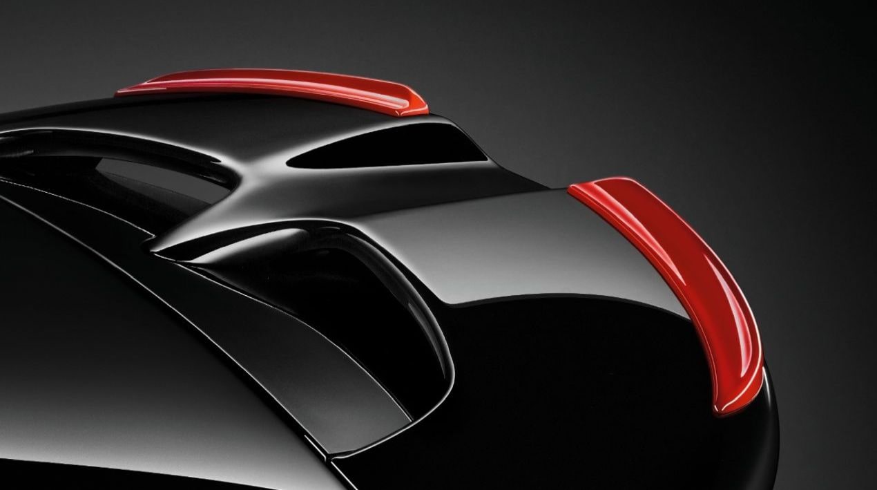 MINI Heckspoiler schwarz matt für Hatch (F55, F55N, F56, F56E, F56F, F56N)