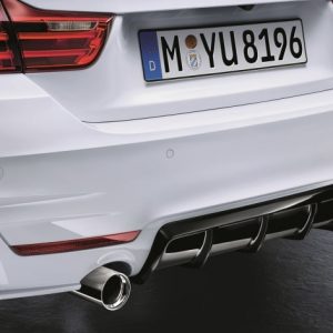 BMW M Performance Heckdiffusor schwarz matt für 4er (F32, F33, F36)