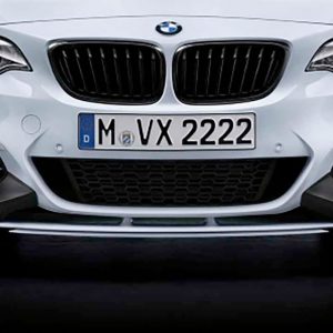BMW M Performance Frontaufsatz Schwarz Matt für 2er (F22, F22N)