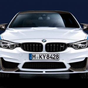BMW M Performance Frontaufsatz schwarz matt für M3, M4 (F80, F80N, F82, F82N, F83, F83N)