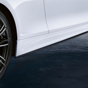 BMW M Performance Schwelleraufsatz schwarz matt links für 4er (F32, F33, F36)