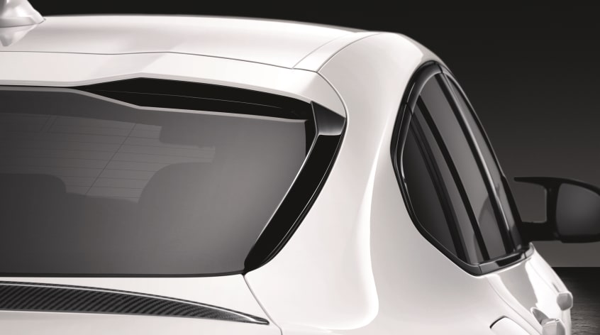 BMW M Performance Heckfinnen Hochglanz schwarz für X4 (G02, X4M, F98)