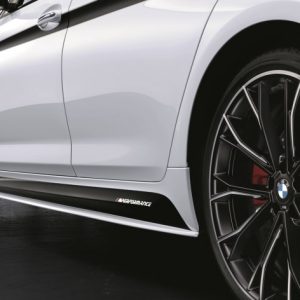 BMW M Performance Seitenschweller schwarz matt rechts für 5er (G30, G31)