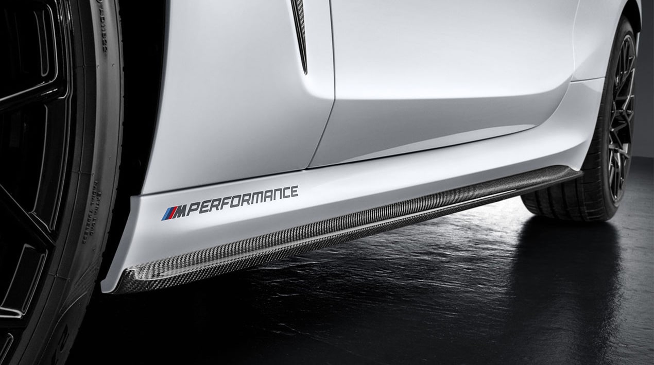 BMW M Performance Schwelleraufsatz Carbon links Carbon für 8er, M8 (F91, F92, G14, G15)