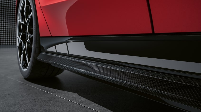 BMW M Performance Schwelleraufsatz Carbon links für 5er (G60, G61)