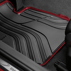 BMW Fußmatten Allwetter vorn Anthrazit für 1er, 2er, M2 (F20, F20N, F21, F21N, F22, F22N, F23, F23N, F87, F87N)