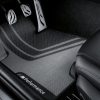 BMW M Performance Fußmatten Sport Satz vorne Grau für 1er, 2er, M2 (F20, F20N, F21, F21N, F22, F23, F87)