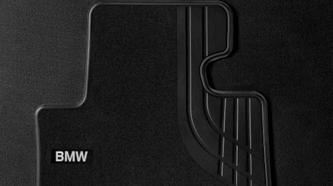BMW Fußmatten Textil Sport vorn Schwarz für 1er, 2er, M2 (F20, F20N, F21, F21N, F22, F22N, F23, F23N, F87, F87N)