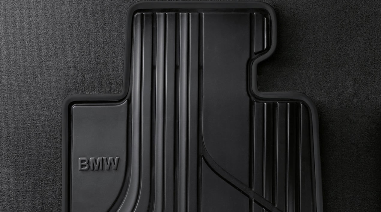 BMW Fußmatten Allwetter vorne anthrazit, 4er, M4 (F32,F32N,F33,F33N,F36,F36N,F82,F82N,F83,F83N)