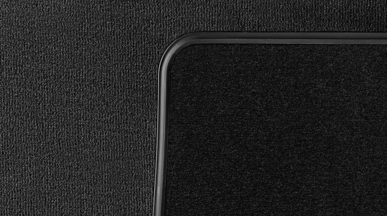 BMW Fußmatten Textil hinten Schwarz für 4er, M4 (F32, F32N, F82, F82N)