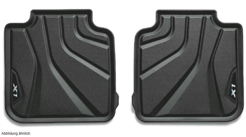 BMW Fußmatten Allwetter hinten für X1 (F48, F48N)