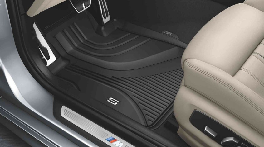 BMW Fußmatten Allwetter vorne für 5er (F90, F90N, G30, G30N, G31, G31N)