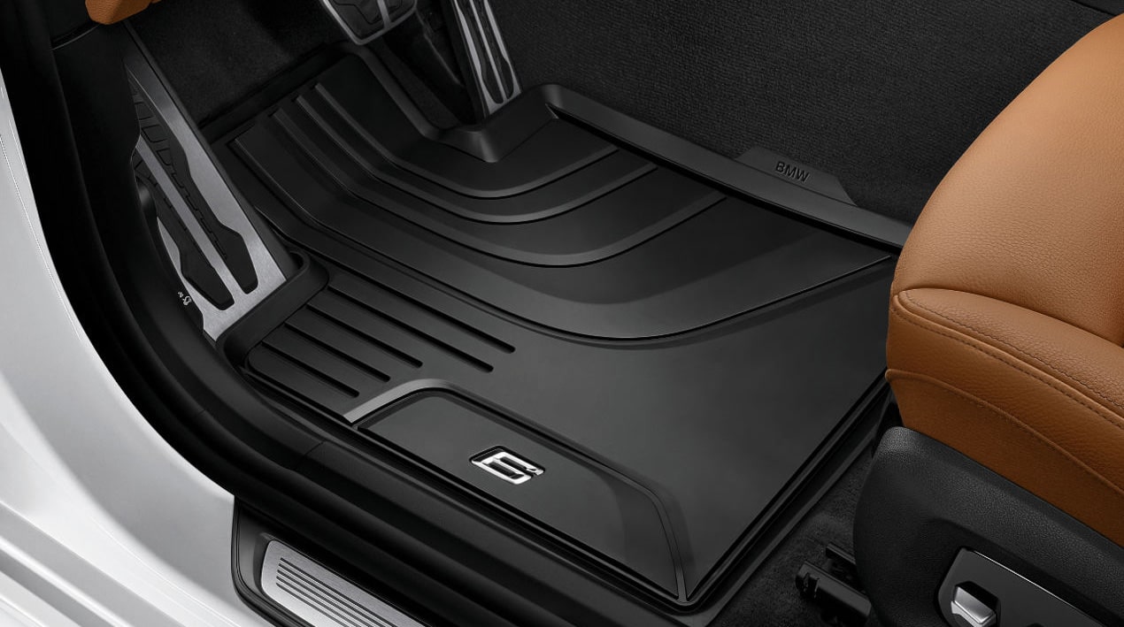 BMW Fußmatten Allwetter vorne schwarz für 6er (G32, G32N)
