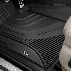 BMW Floor Liner hinten schwarz für 5er, M5 (F90, F90N, G30, G30N, G31, G31N)