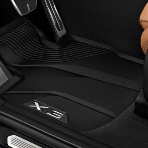 BMW Fußmatten Allwetter Schwarz vorne/hinten für X3, X3M (F97, F97N, G01, G01N, G08E, G08F)