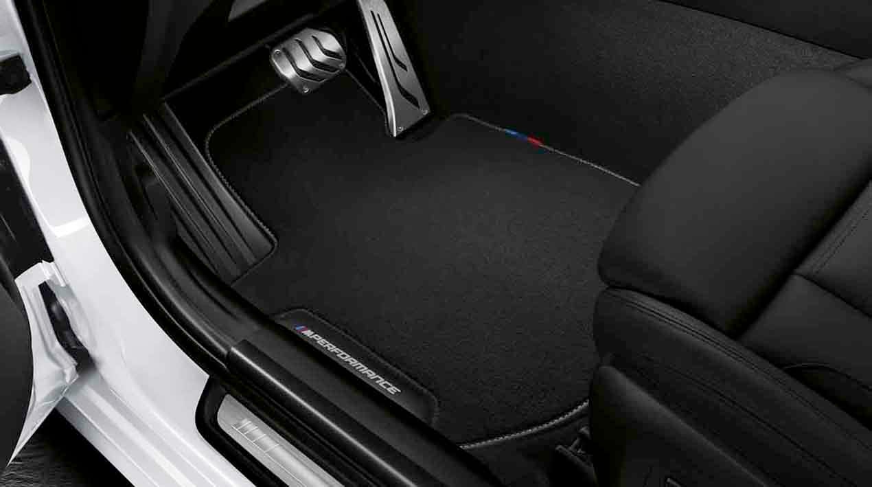 BMW M Performance Fußmatten Schwarz für 3er, 4er, M3 (G20, G20N, G21, G21N, G26, G80)