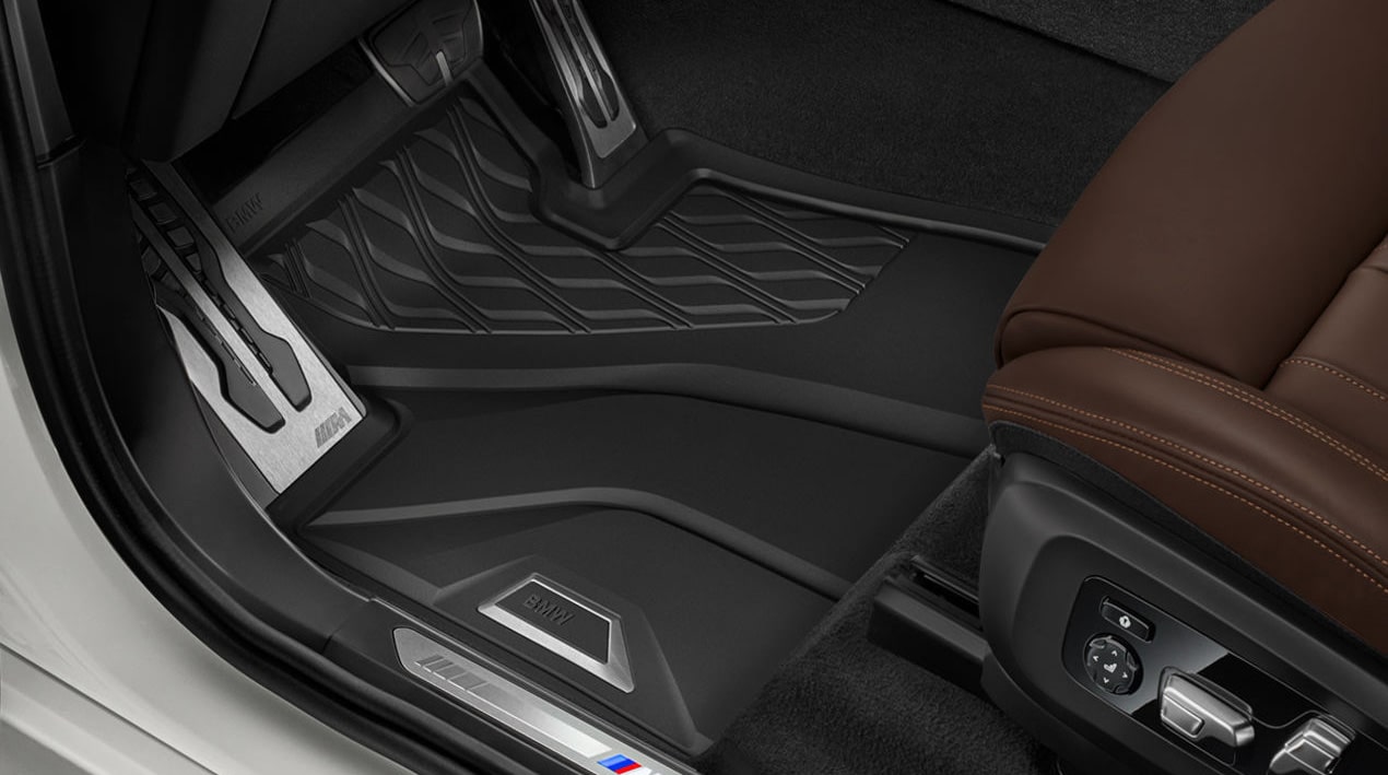 BMW Fußmatten Allwetter vorne für X5-X7, X5M, X6M, XM (F85, F86, F95, F95N, F96, G05, G05N, G06, G06N, G07, G07N, G09, G18, G18N)