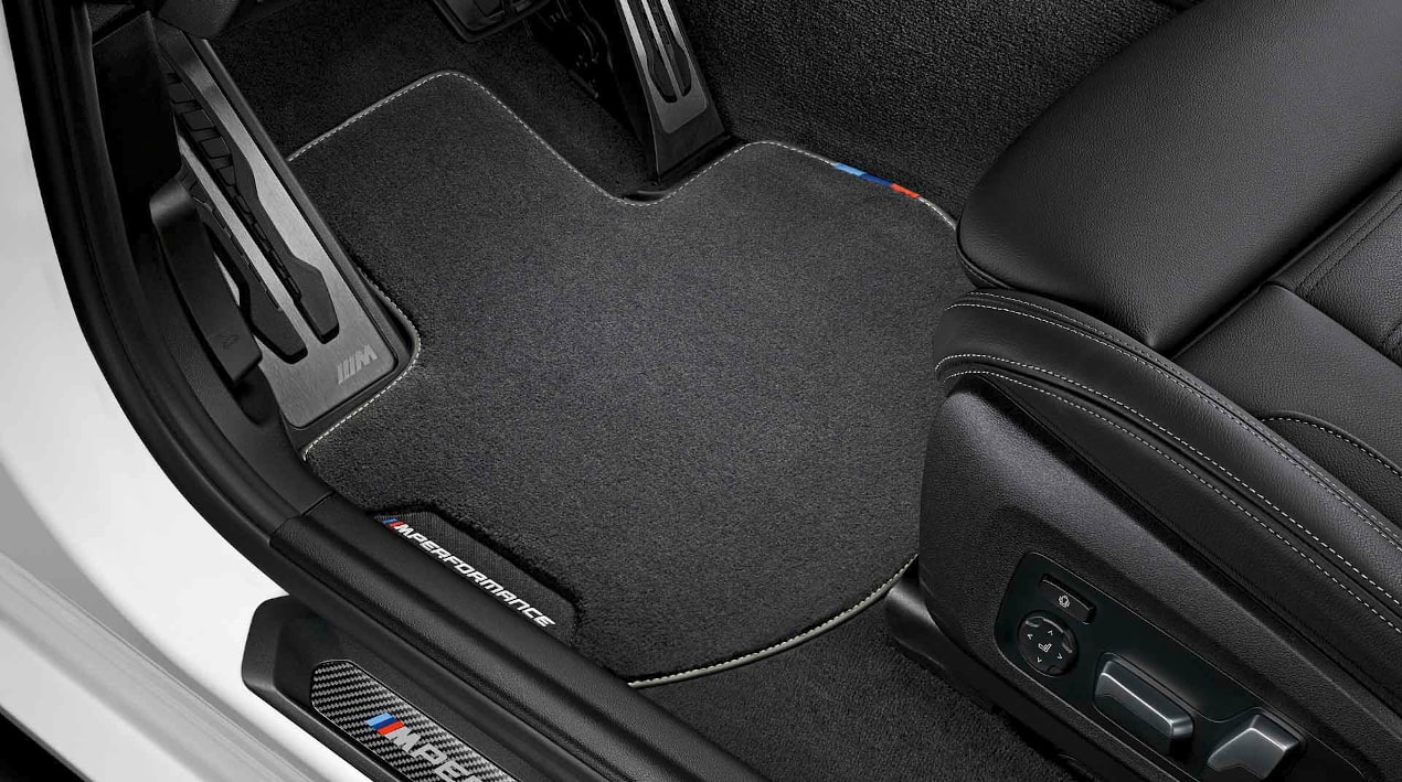 BMW M Performance Fußmatten Satz Schwarz für X3, X3M, X4M (F97, F98, G08, G08E, G08F, G08N)