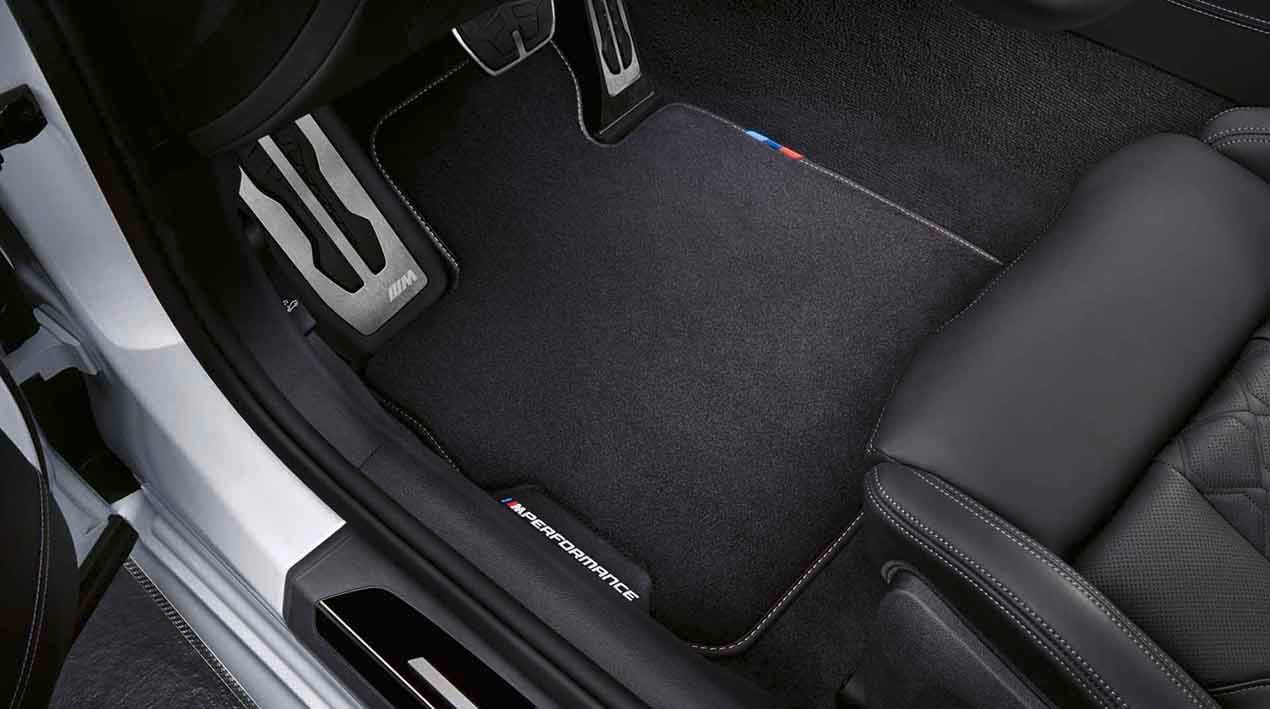 BMW M Performance Fußmatten Satz vorne Schwarz für 8er, M8 (F91, F92, G14, G15)