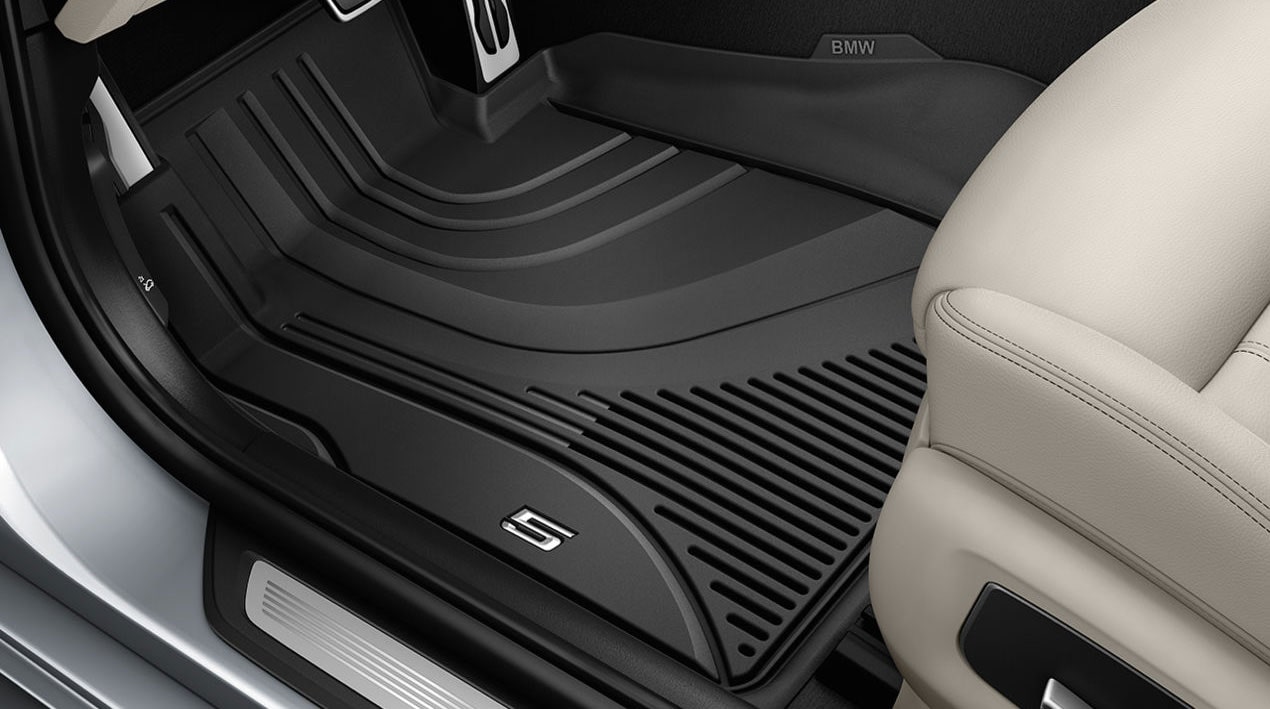 BMW Floor Liner vorne Schwarz für 5er, M5 (F90, F90N, G30, G30N, G31)