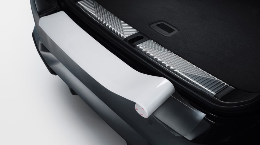 BMW Ladekantenschutzfolie transparent für 5er und M5 Touring (G61, G99)