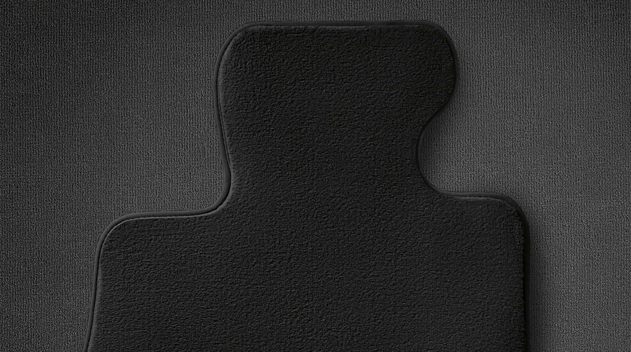BMW Fußmatten Velours Schwarz vorne/hinten für 5er (F10, F10N, F11N)