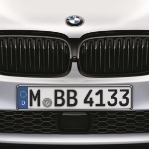BMW M Performance Frontziergitter Hochglanz schwarz vorne links für 5er (F10, F10 LCI, F11, F11 LCI, F18)