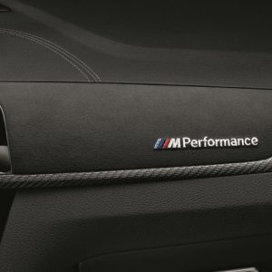 BMW M Performance Interieurblende Carbon/Alcantara für 3er, 4er (F30, F30 LCI, F31, F31 LCI, F34 GT, F34 GT LCI, F36, F36 LCI)