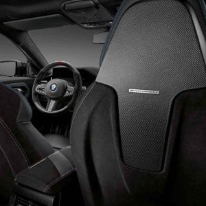 BMW M Performance Rückwand Alcantara/Carbon offenporig für 2er, 4er, 8er, M2, M4, M8 (F91, F92, G14, G15, G22, G42, G82, G83, G87)