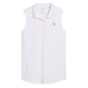 BMW Puma Houndstooth Ärmelloses Polo Damen