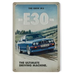 BMW Blechschild E30