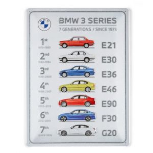 BMW Blechschild 3er Serie